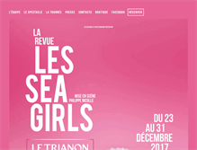 Tablet Screenshot of les-seagirls.com